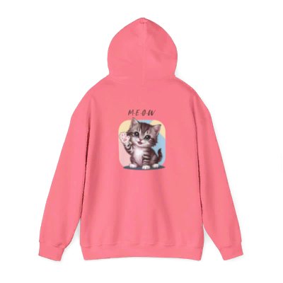 M-E-O-W Unisex Heavy Blend™ Hooded Sweatshirt