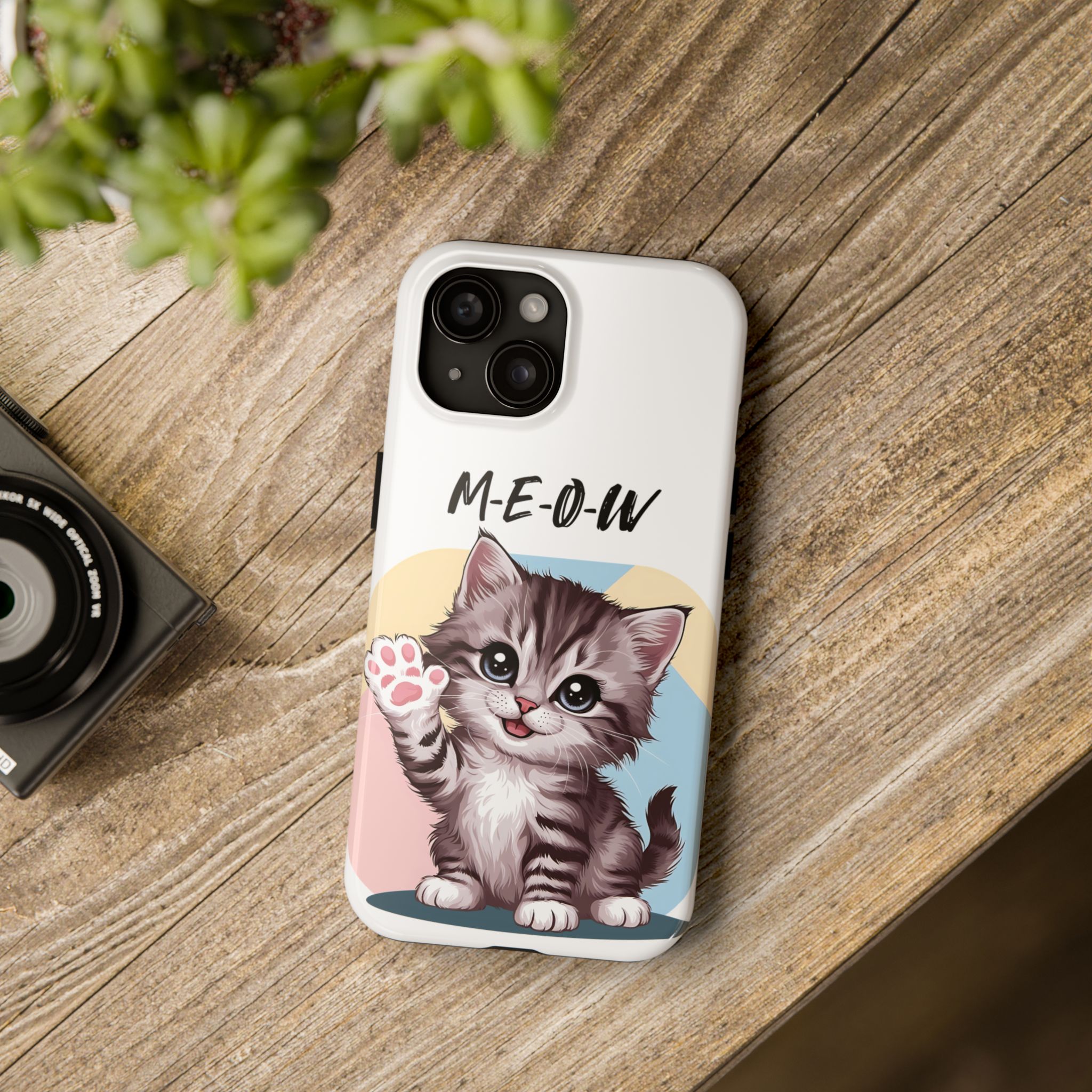 M-E-O-W Tough Phone Cases