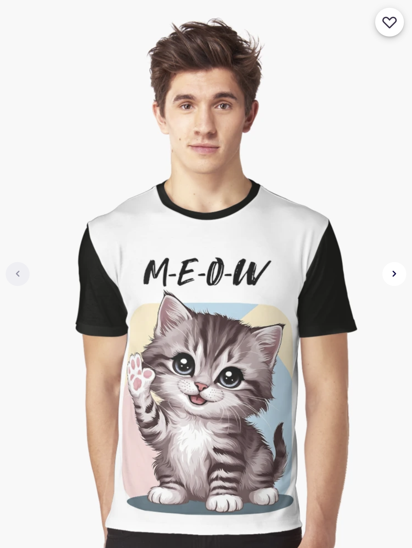 M-E-O-W Graphic T-Shirt
