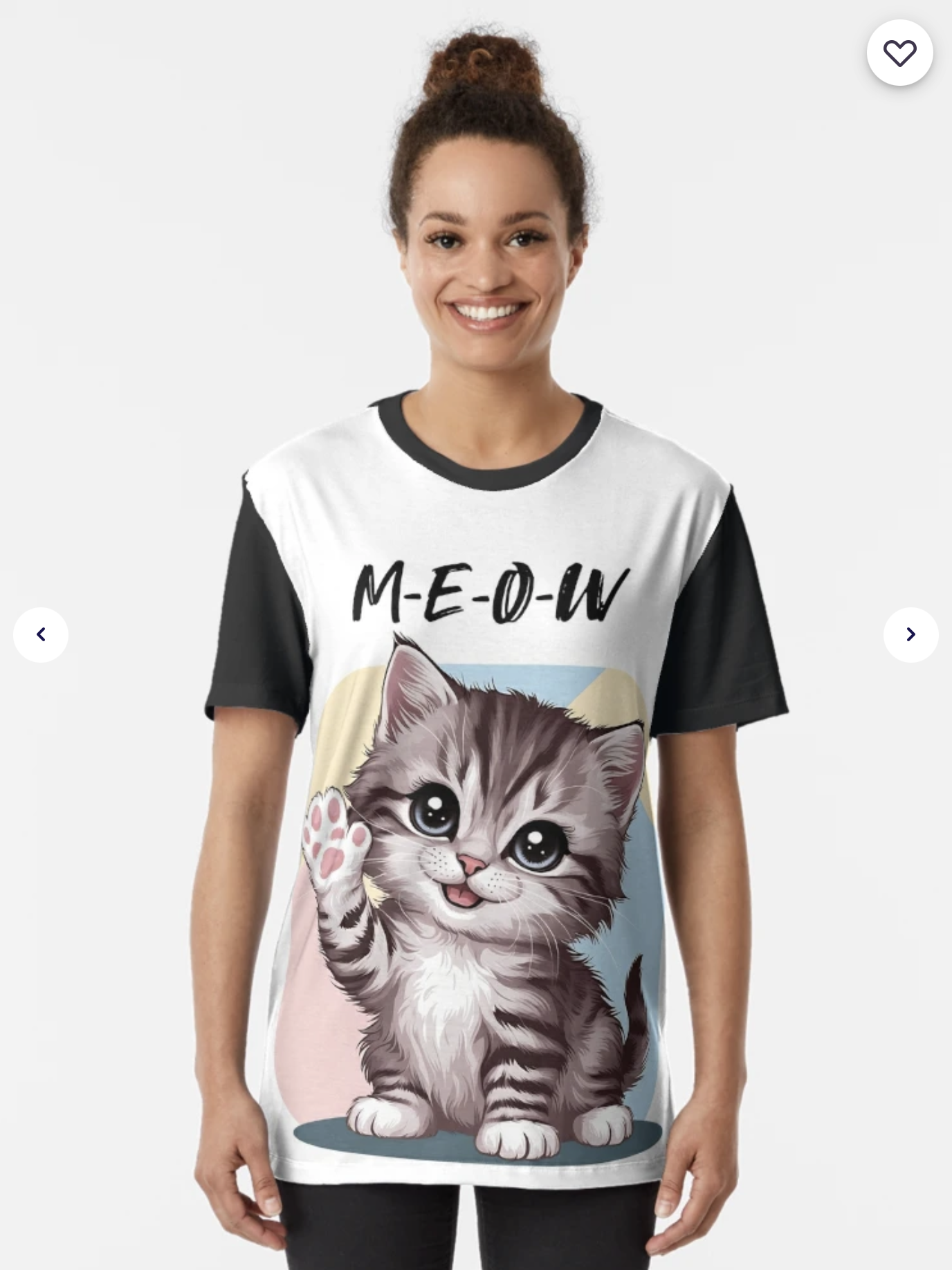M-E-O-W Graphic T-Shirt