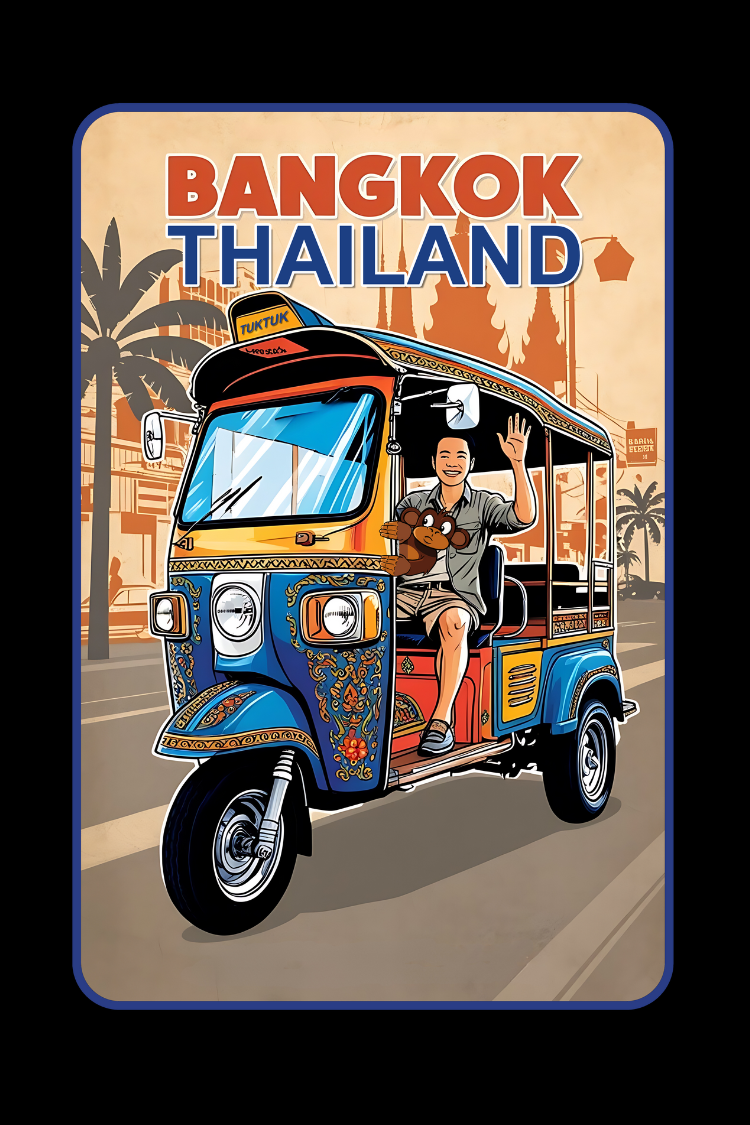 Tuk Tuk Bangkok Thailand