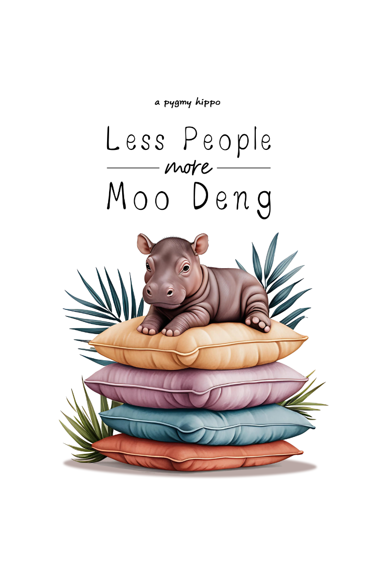 Less People, More Moo Deng