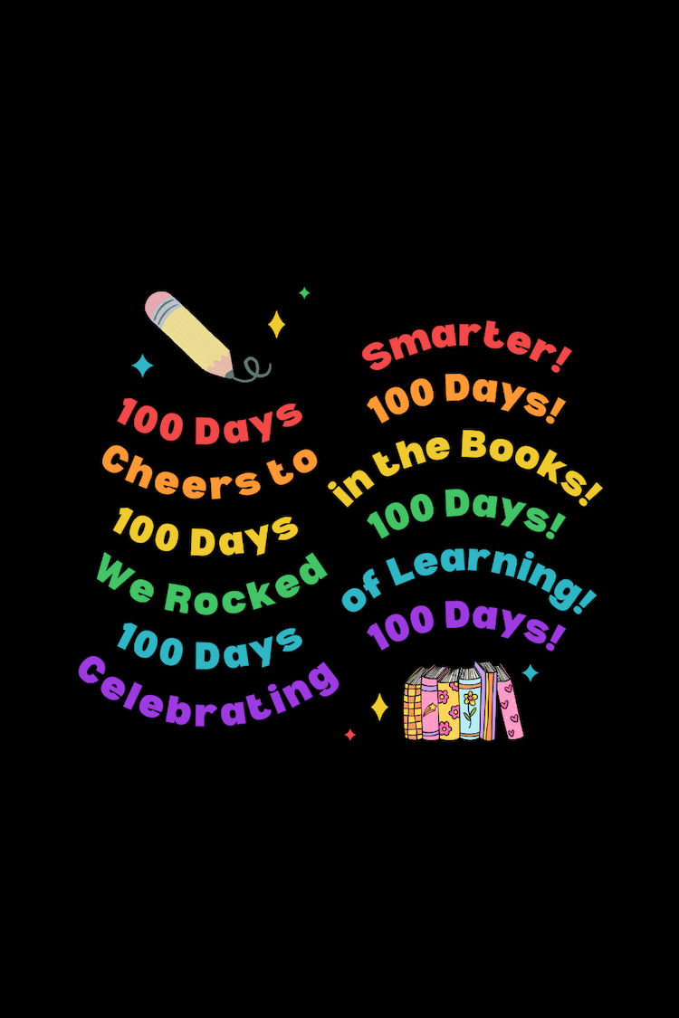 100 Days of School Celebration Milestone Kids