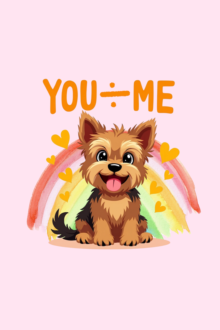 Yorkshire Terrier You ÷ Me Cute Puppy