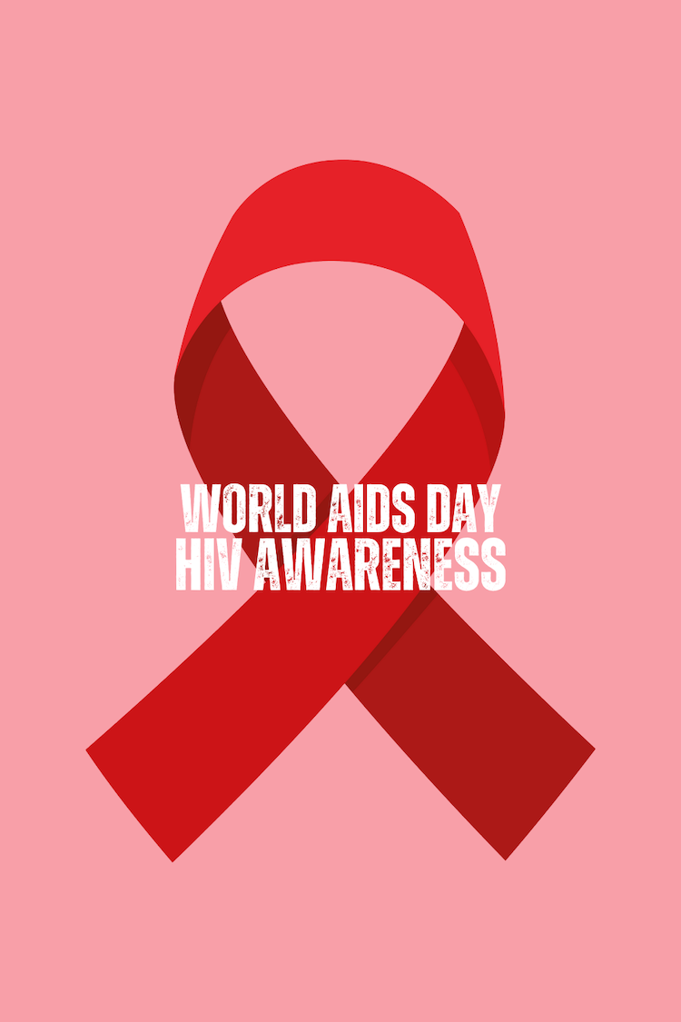  HIV Awareness Red Ribbon
