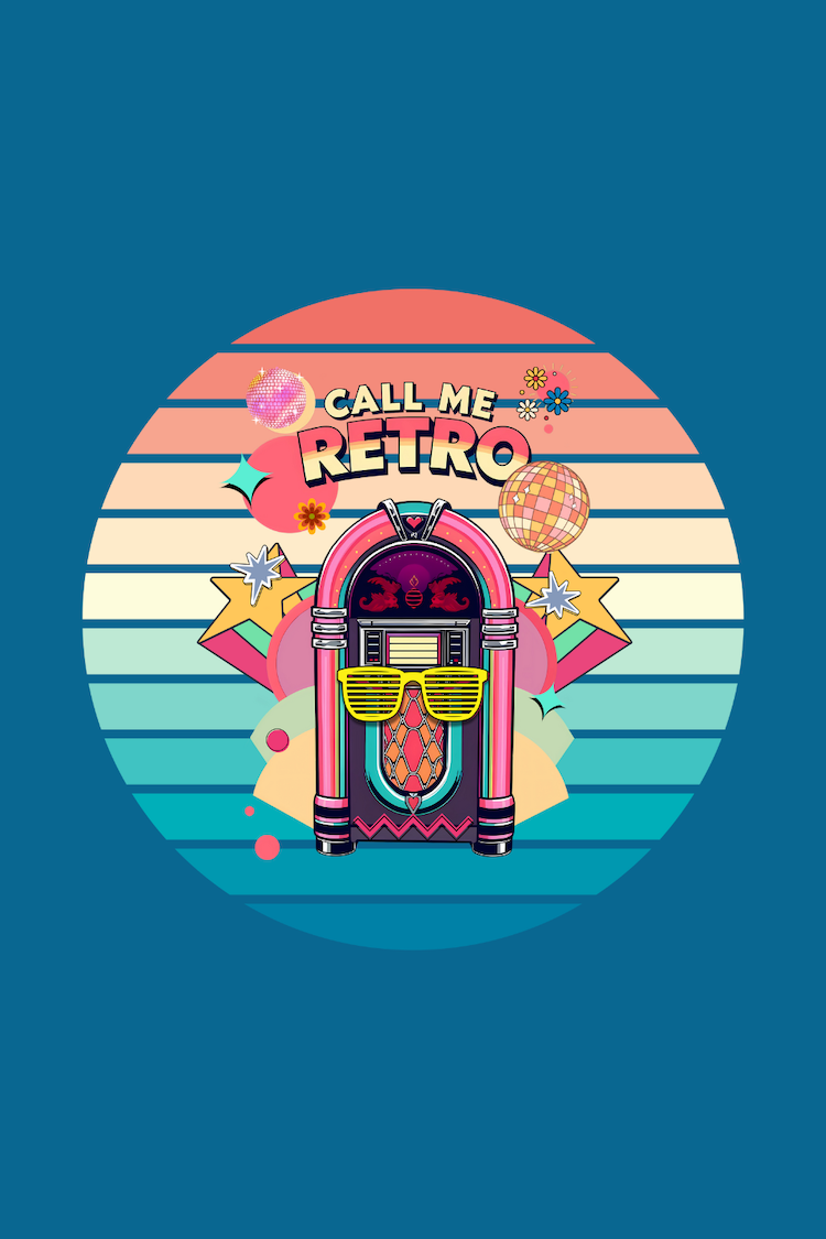 Call Me Retro Jukebox Classic Vinyl Music Vibe