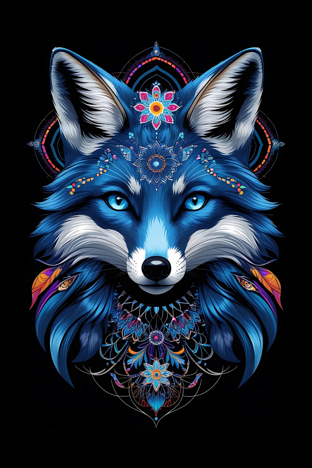 Mystic Blue Fox
