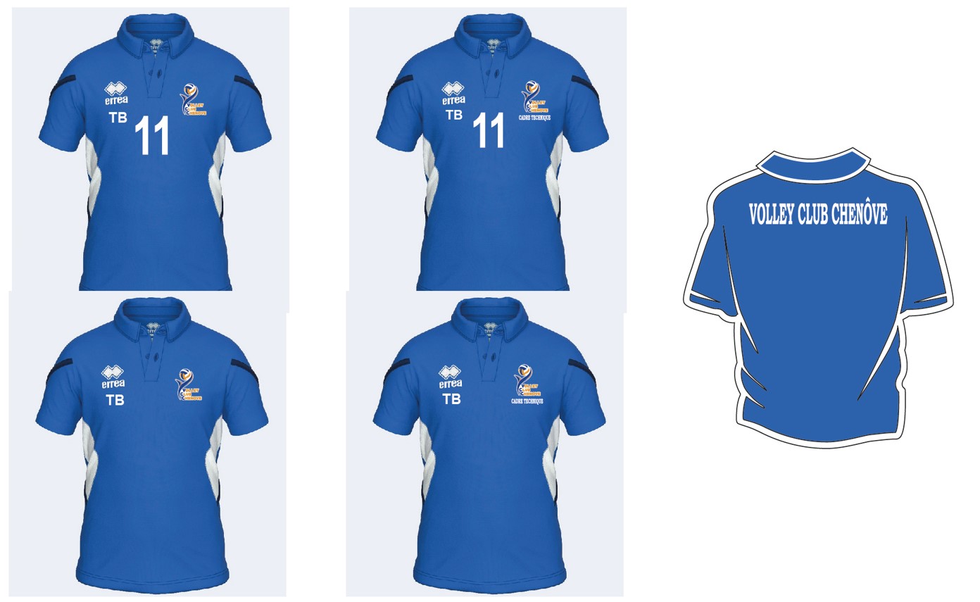 Polo Homme CLARK Bleu