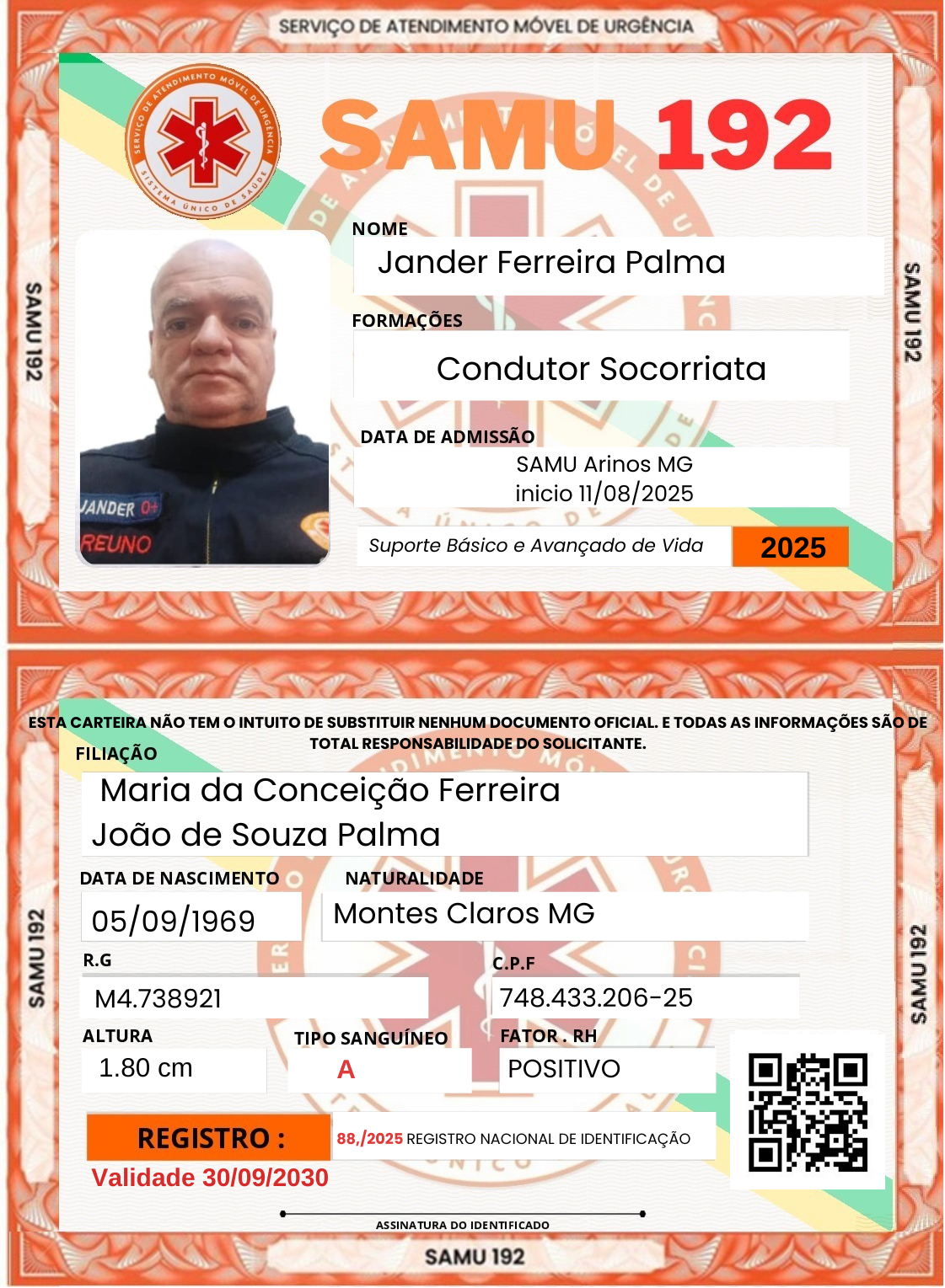 88/2025 Jander Ferreira Palma