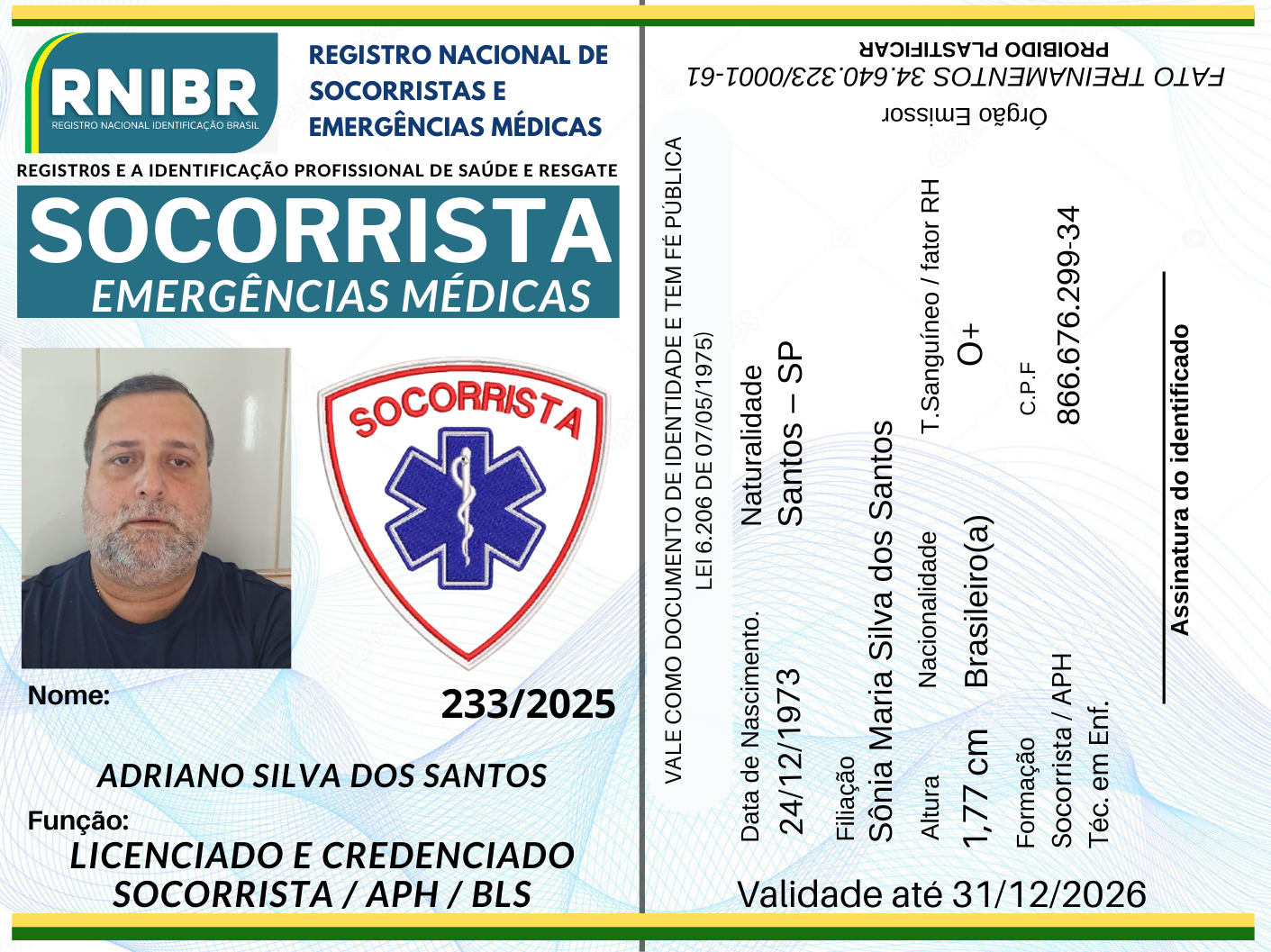 233/2025 Adriano Silva dos Santos