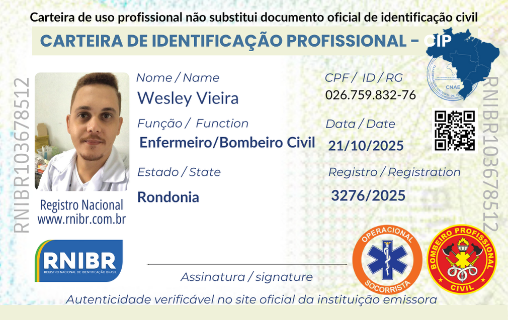 Carteira de Identificação Profissional