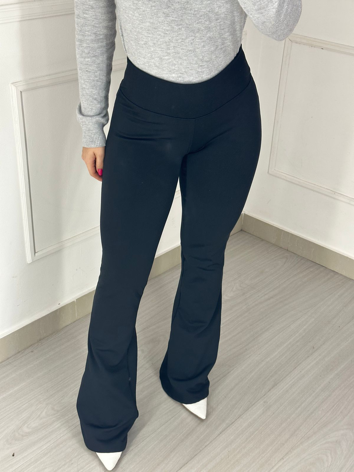 Calça Flanelada Flare