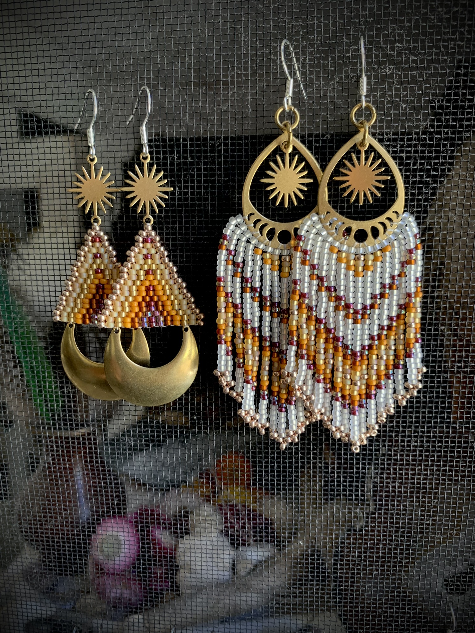 Fringe Set- Mother Daughter Earrings