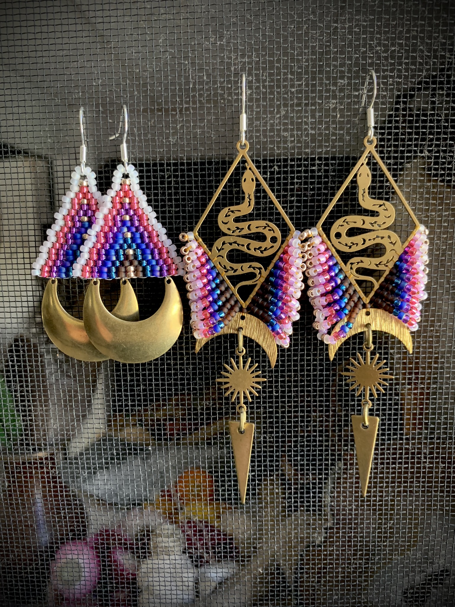 Snake Set- Mother Daughter Earrings