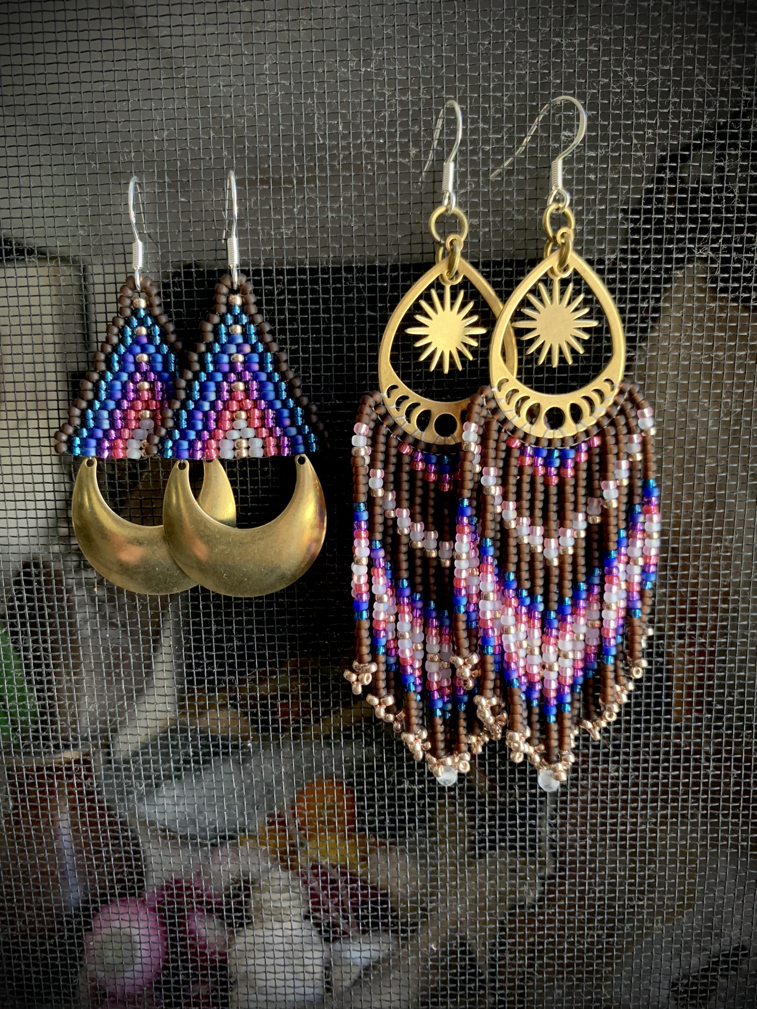 Fringe Set- Mother Daughter Earrings