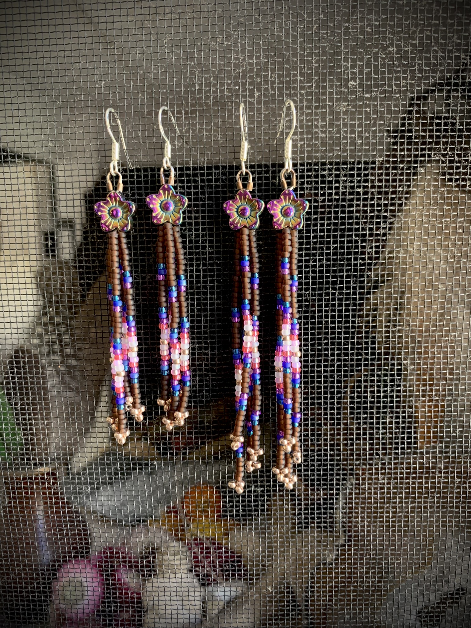 Flower Set- Mother Daughter Earrings