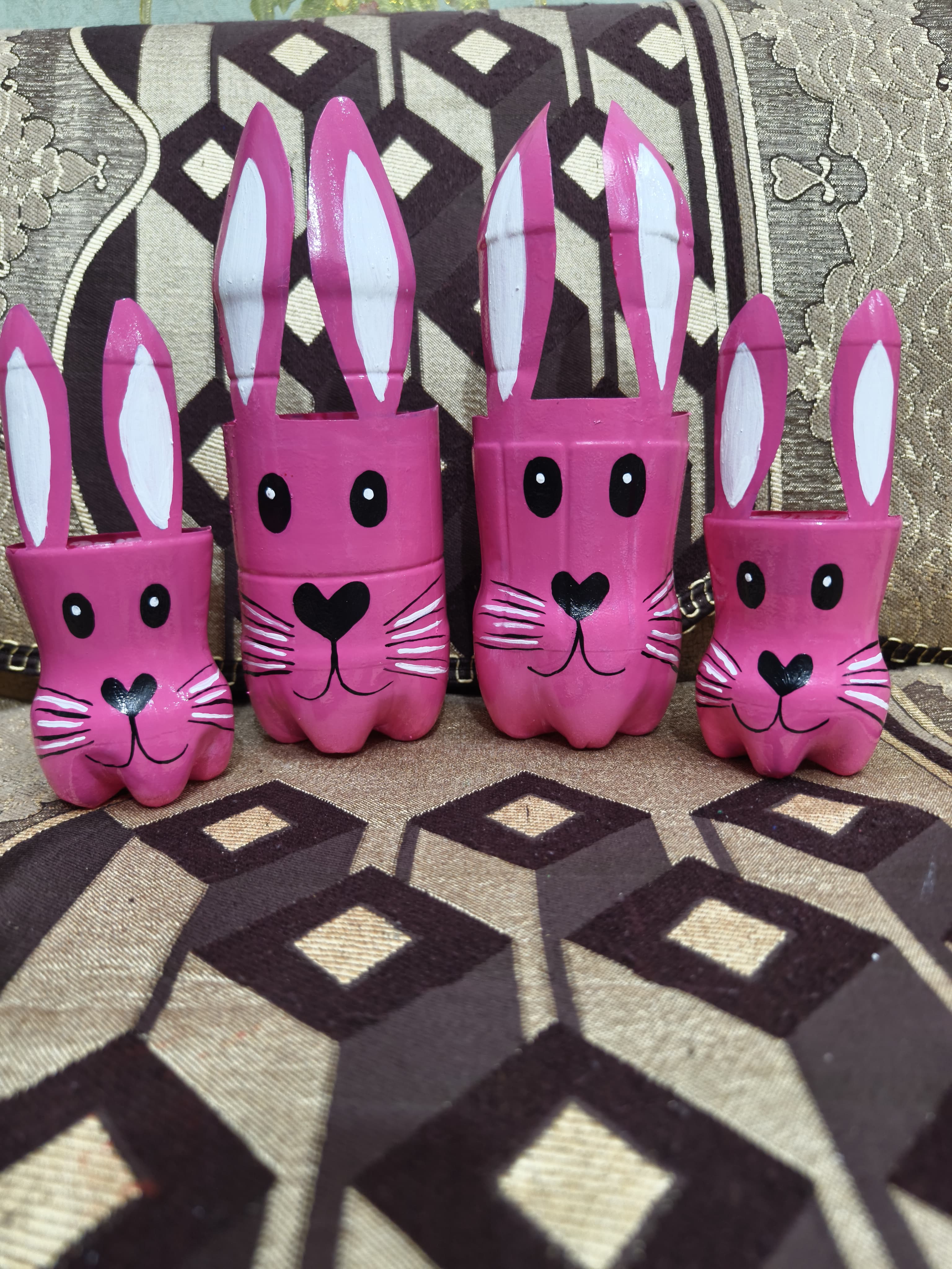 Rabbit Family Planter