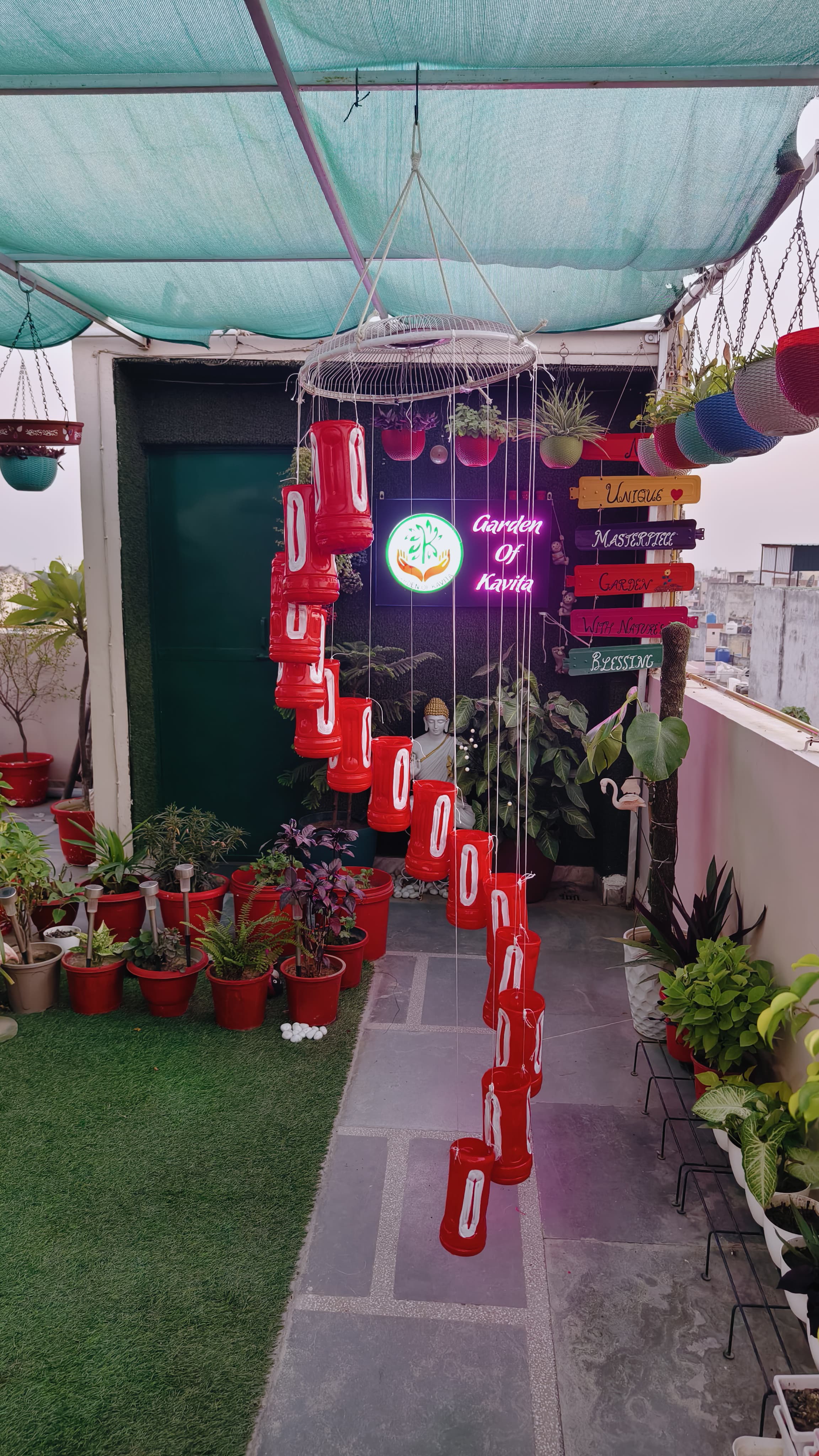 15 Bottle Hanging Jhula