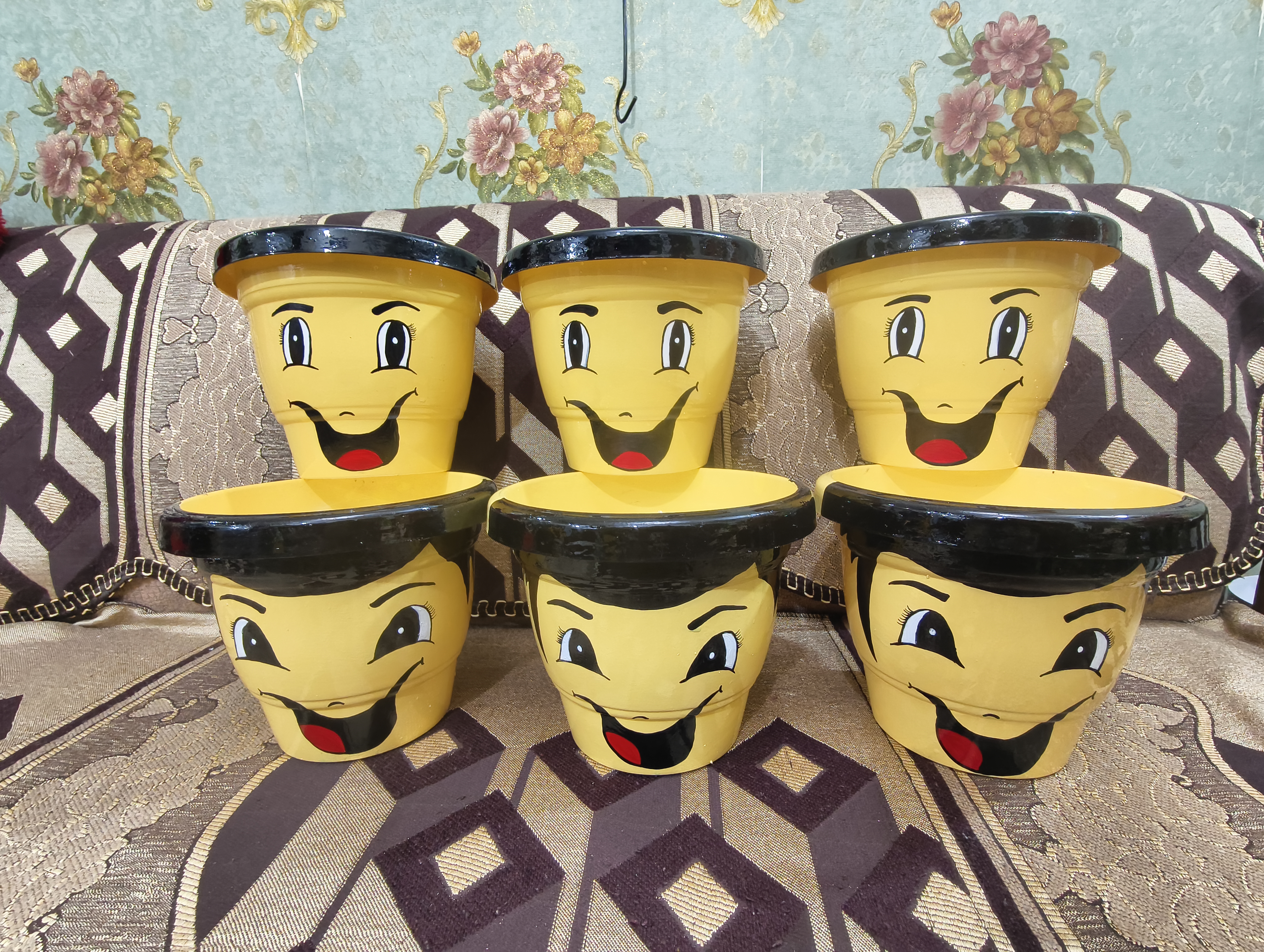 Emoji Planter 8 inches