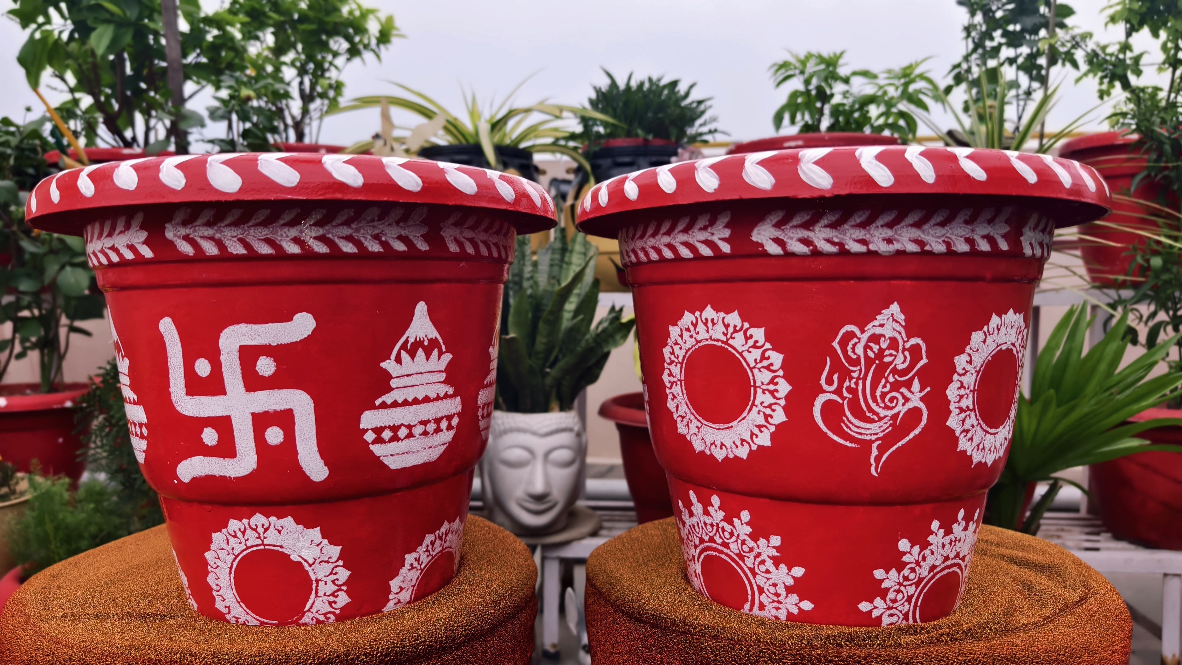 Tulsi Planter (14 inches)