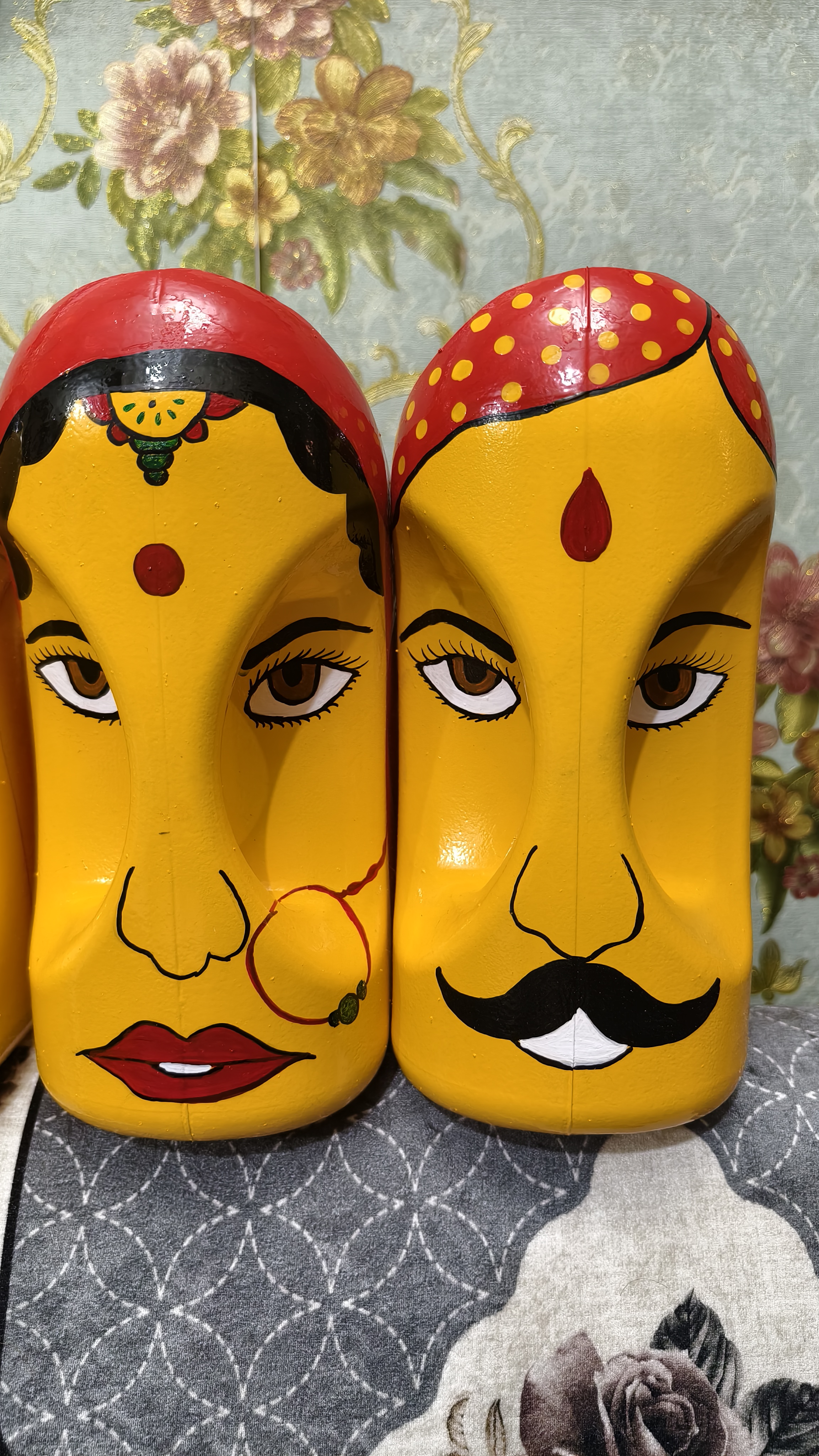 Rajasthani Couple Planter