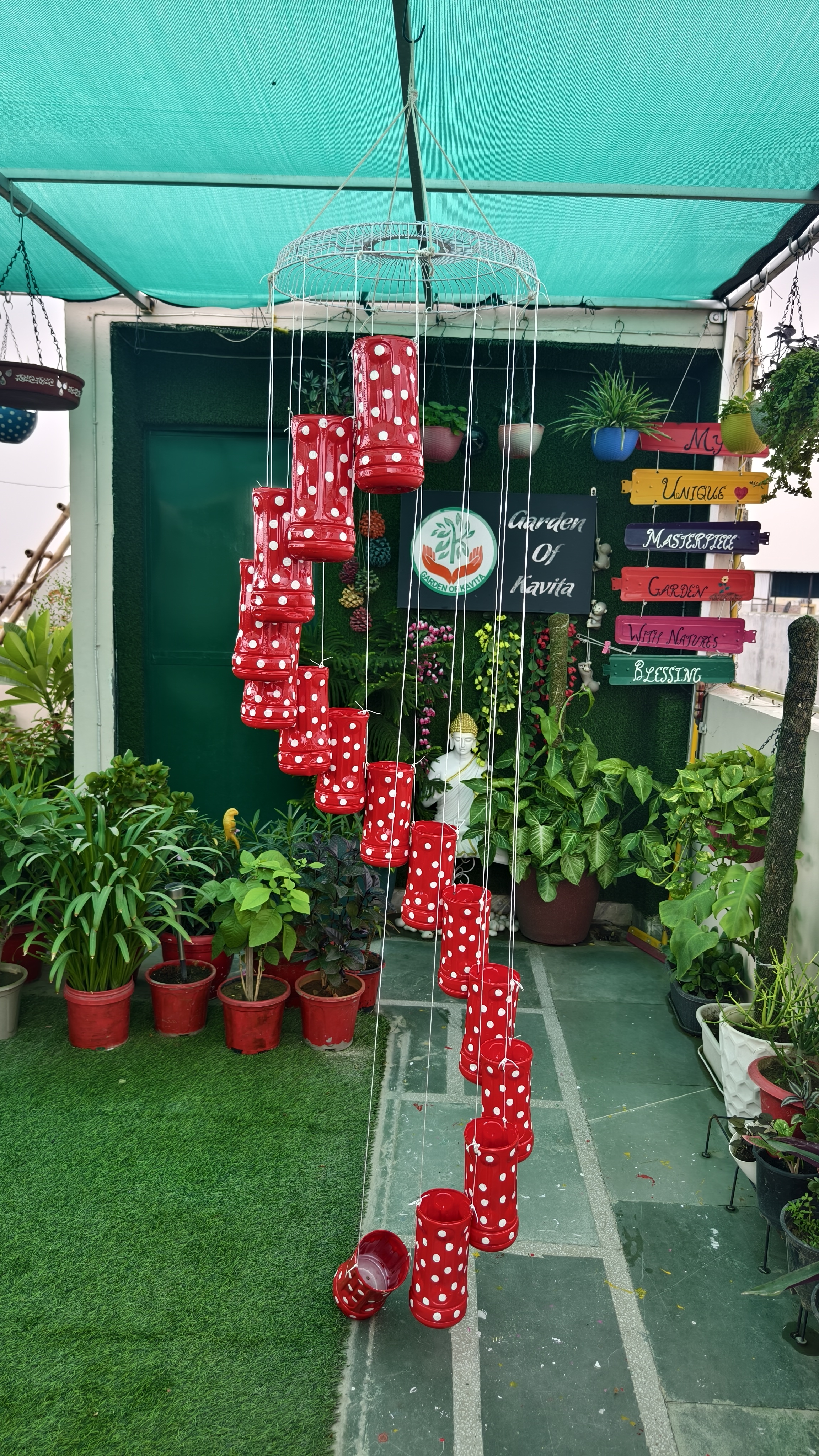 15 Bottle Hanging Jhula