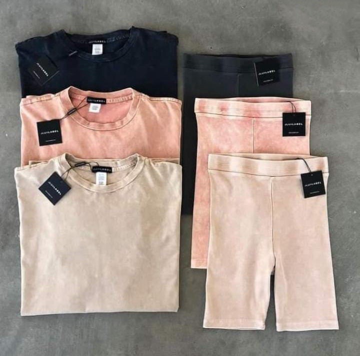 Oversized T-shirt & Shorts Set