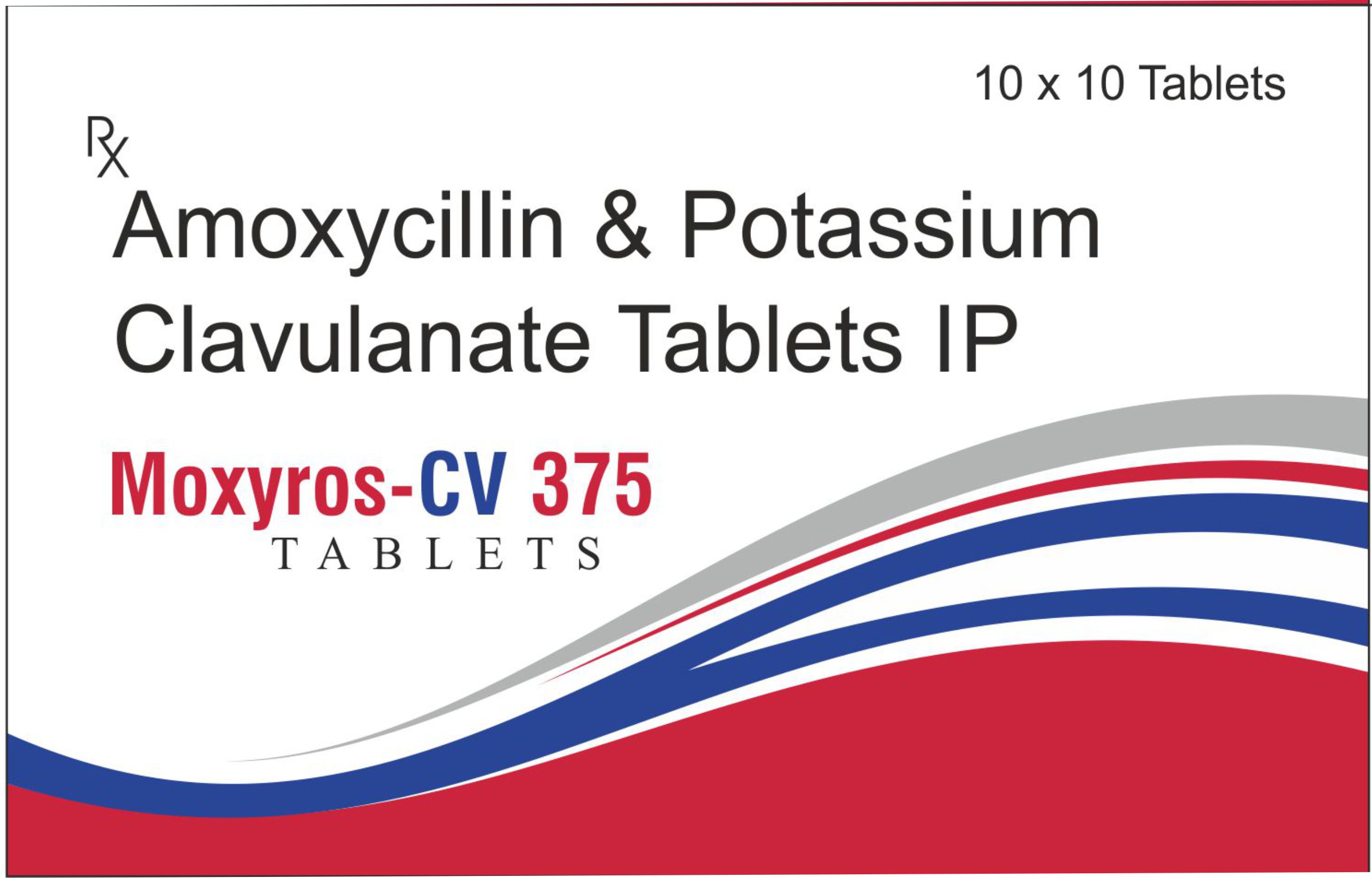 MOXYROS CV 375 Tablets