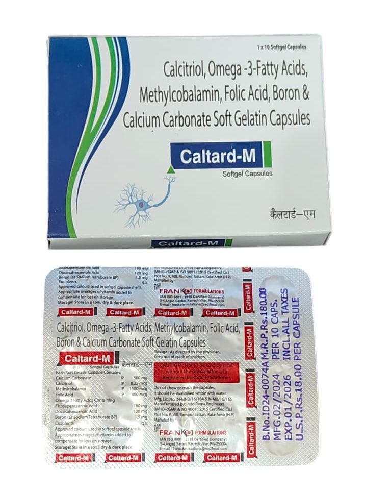 Caltard-M Softgel Capsules