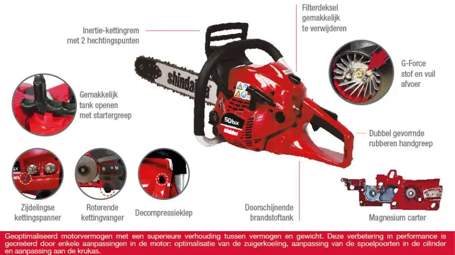 SHINDAIWA 501SX Kettingzaag