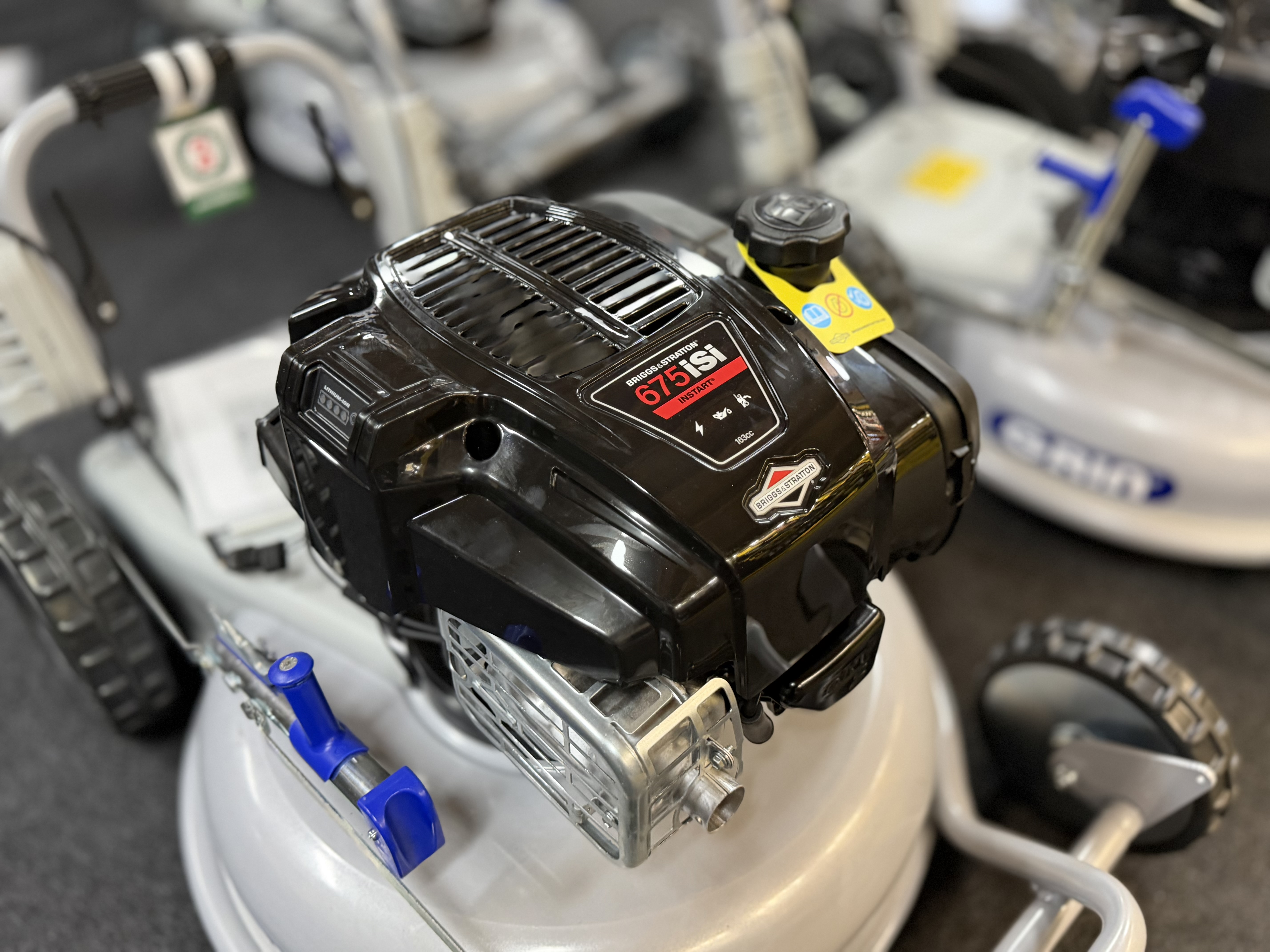 GRIN HM46A IS Aangedreven Benzinemaaier Grasmaaier Elektrische Start