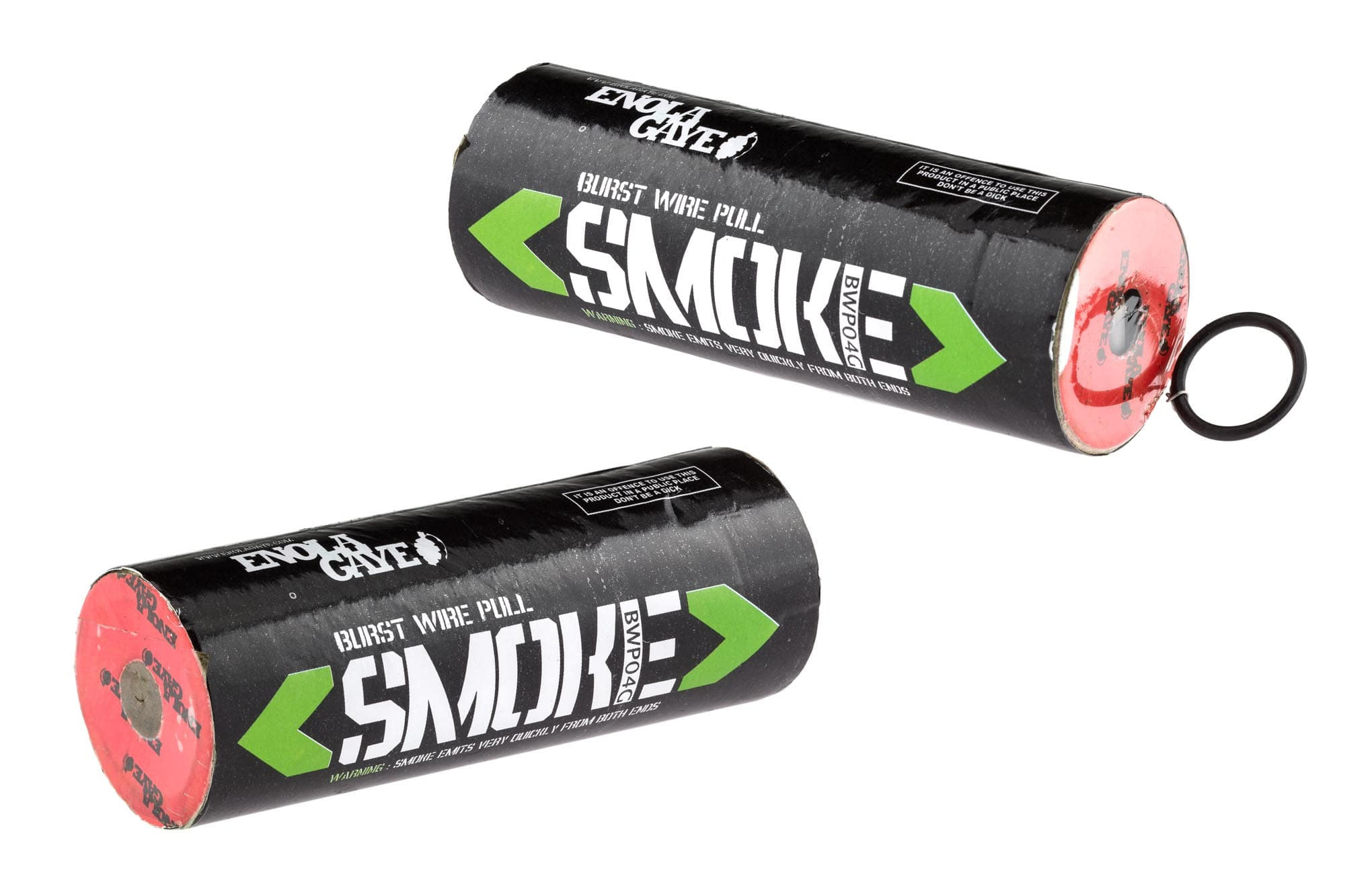 Fumigène double sortie - enola gaye