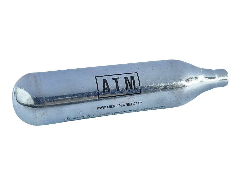 ATM Lot de 25 cartouches CO2 (12g)