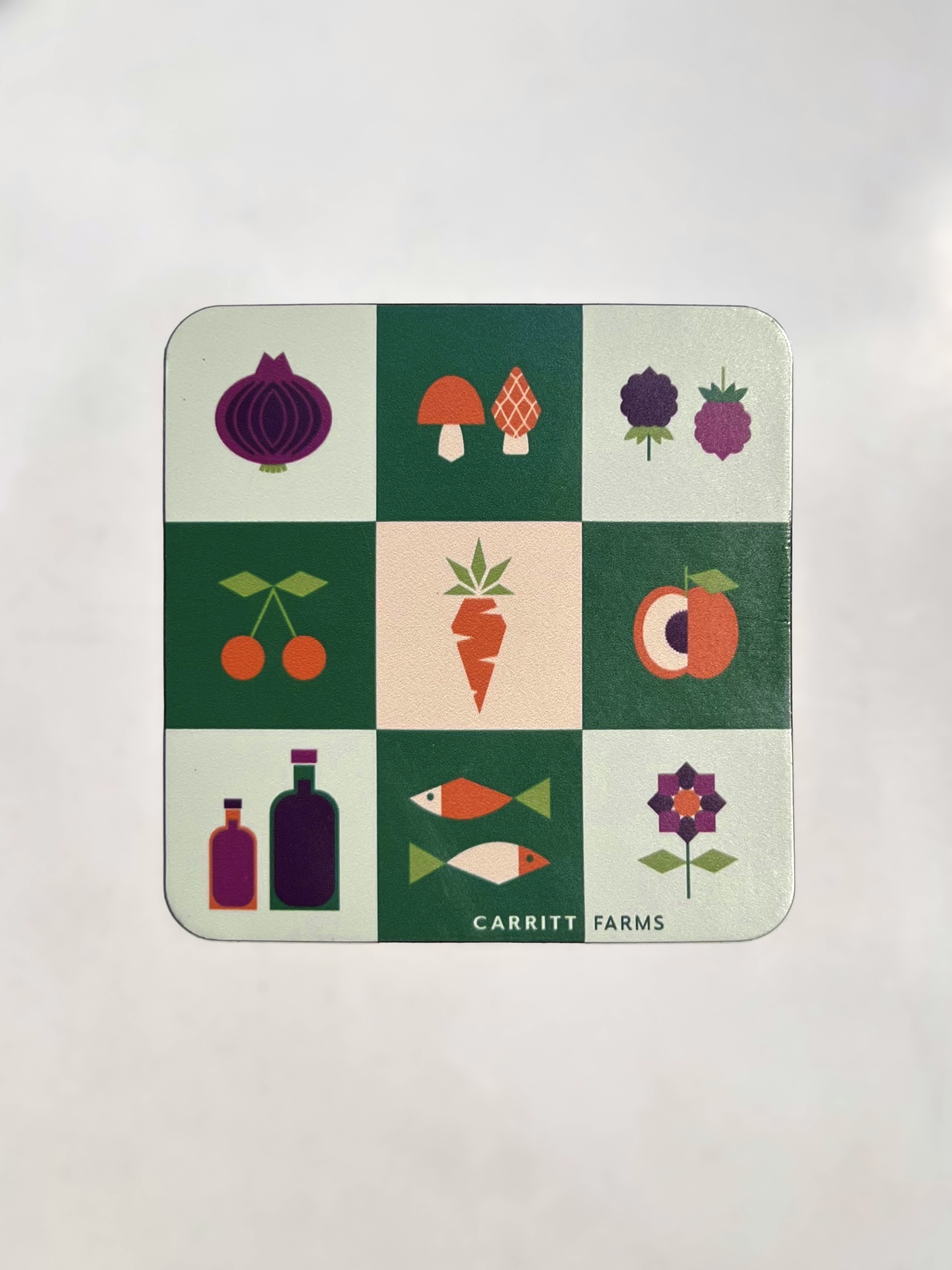 Geometric Icons Magnet