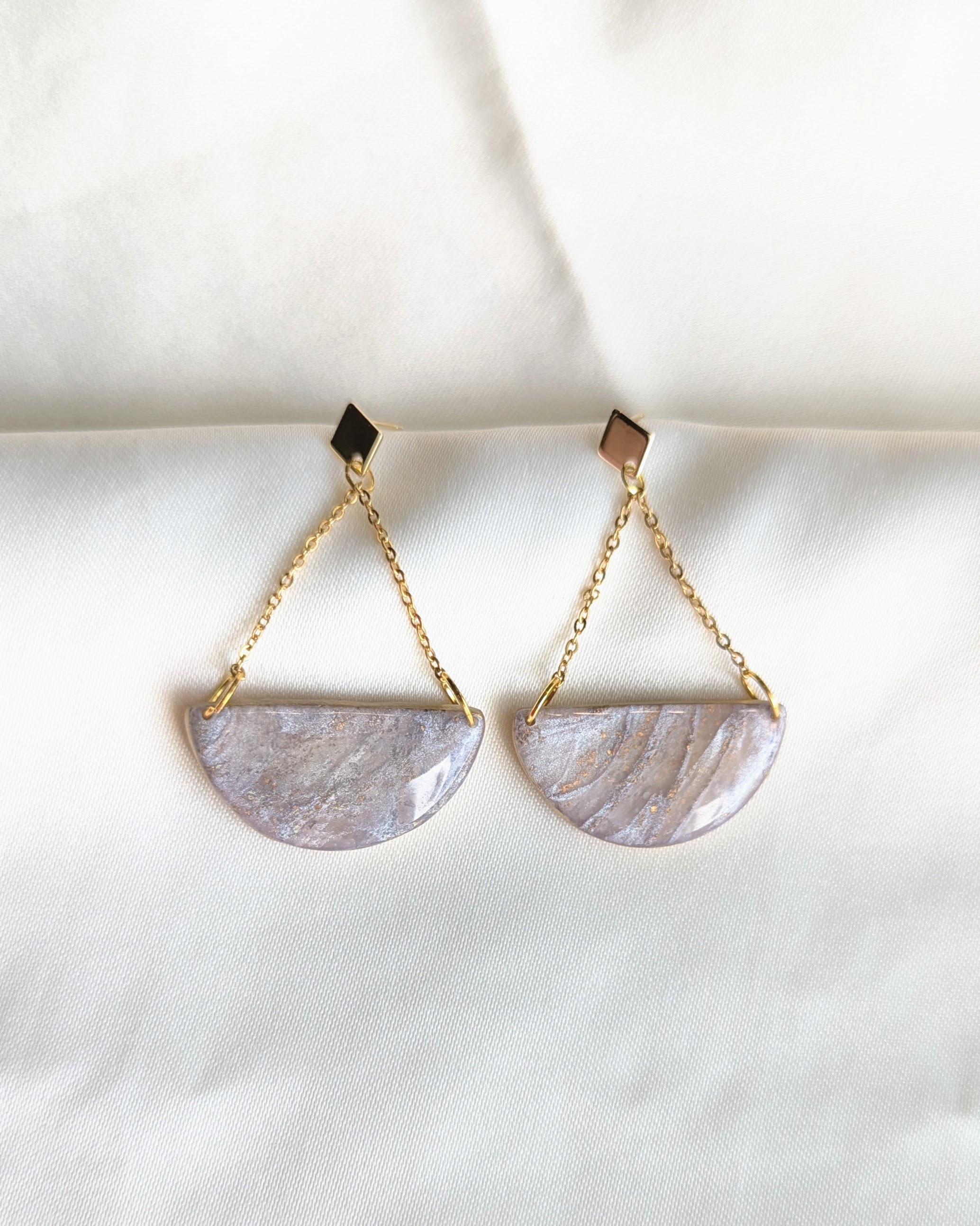 Pearl Celestine Dangles 