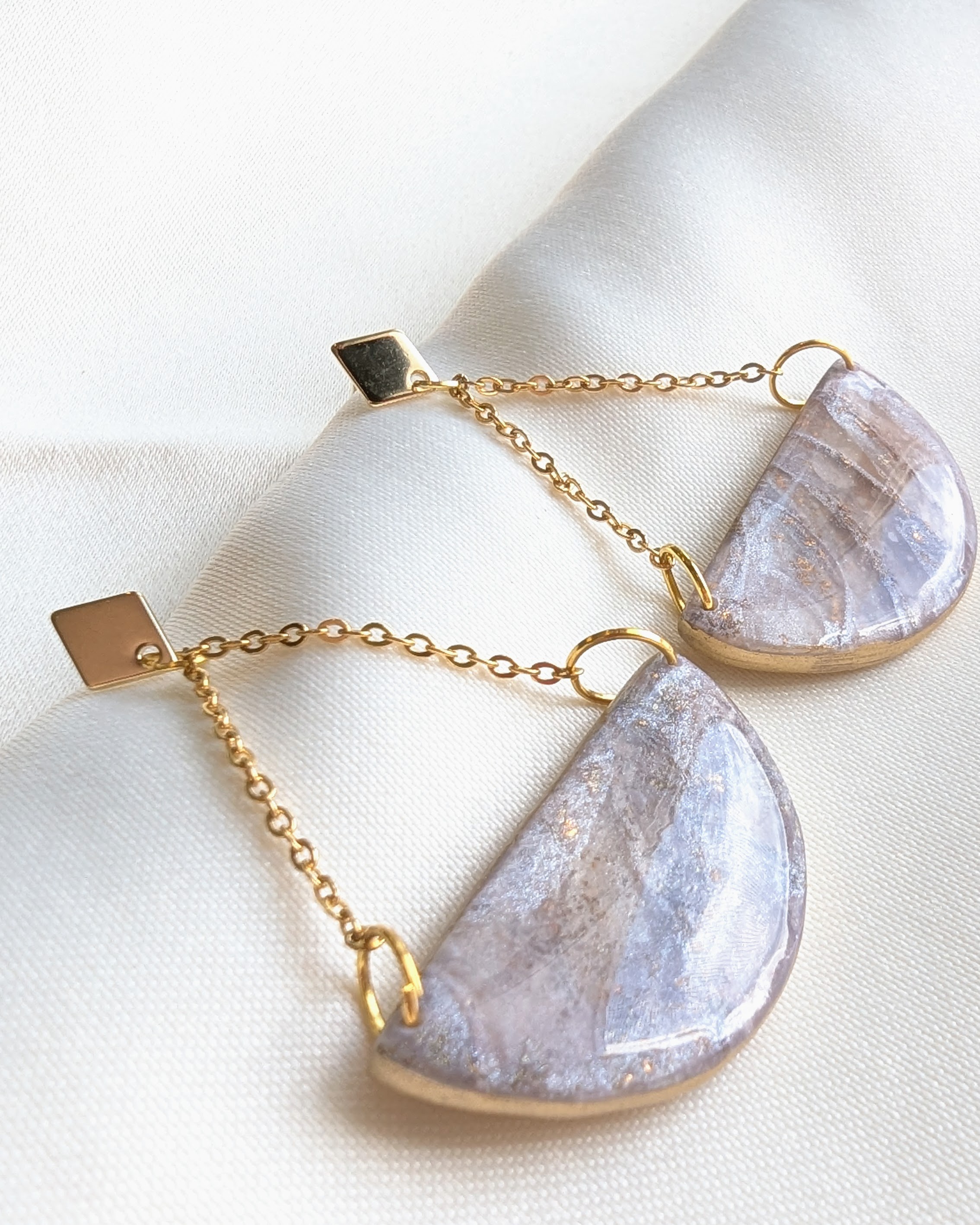 Pearl Celestine Dangles 