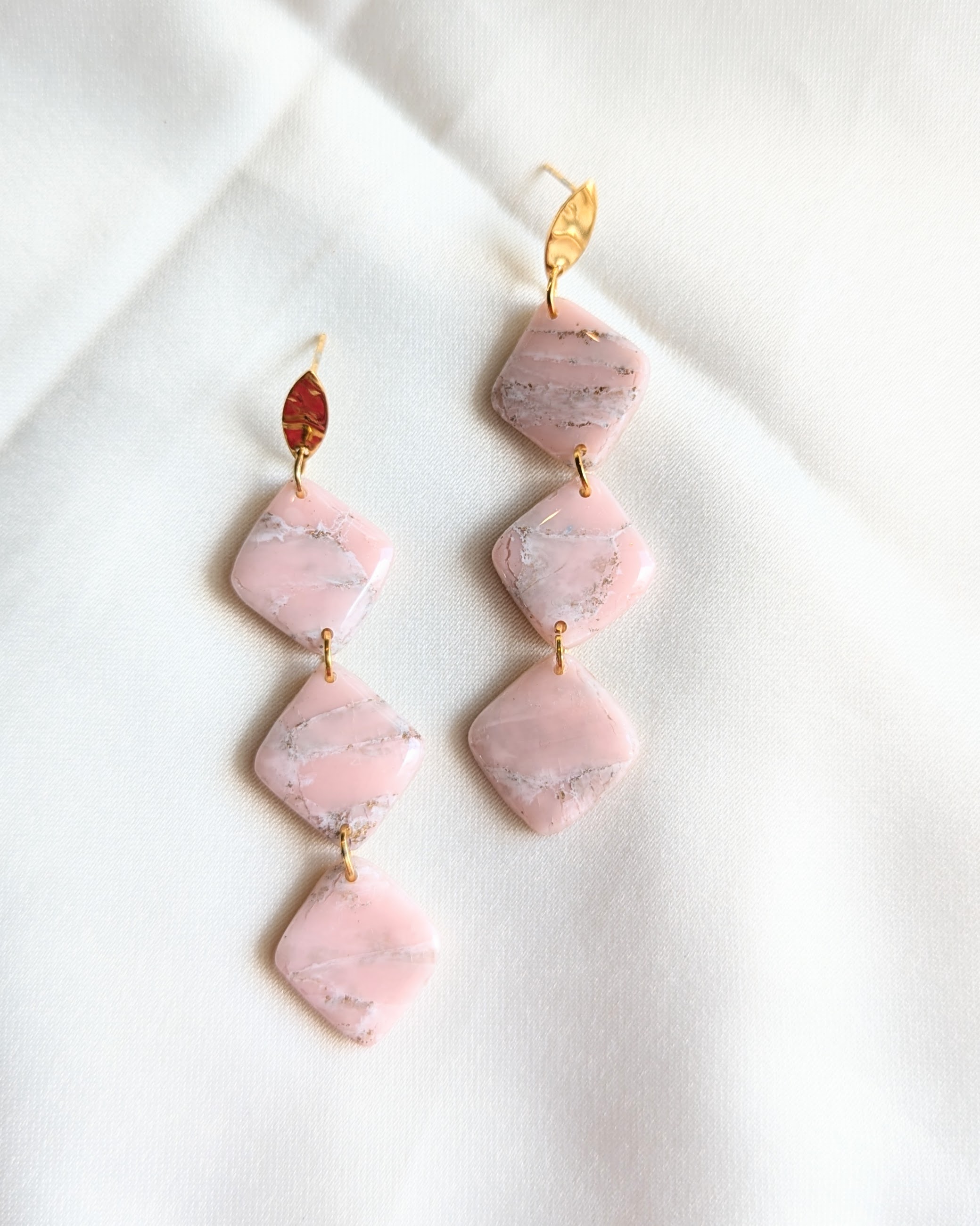 Rose Quartz Glow Earrings