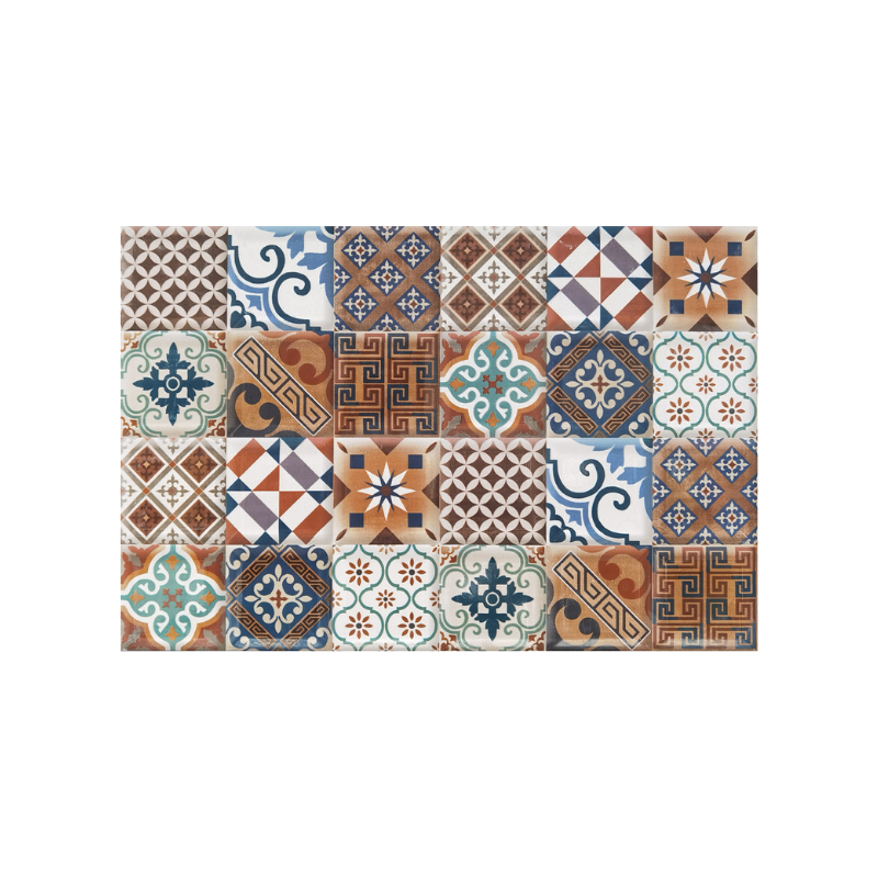 Morisco, Azulejo Cerámico, 30x45, Brillante