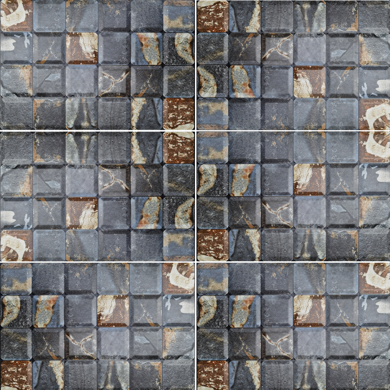 Puebla Slate, Azulejo Cerámico, 30x45, Brillante