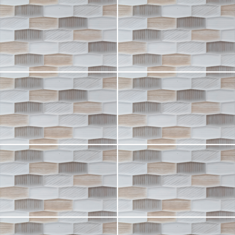 Ontario Mix, Azulejo Cerámico, 25x40, Brillante