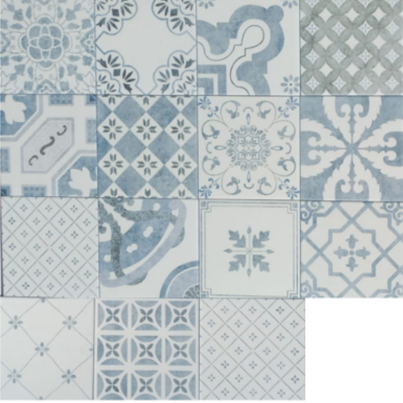 Hidraulik Bali Navi, Azulejo Cerámico, 20x20, Mate