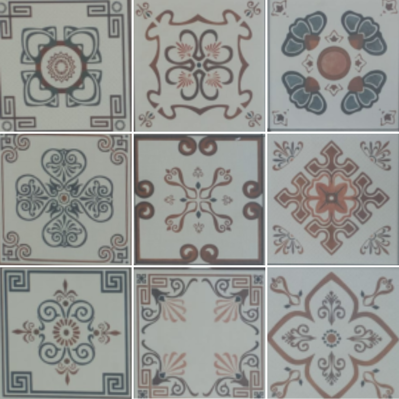 Hidraulik Bali Brown, Azulejo Cerámico, 20x20, Mate