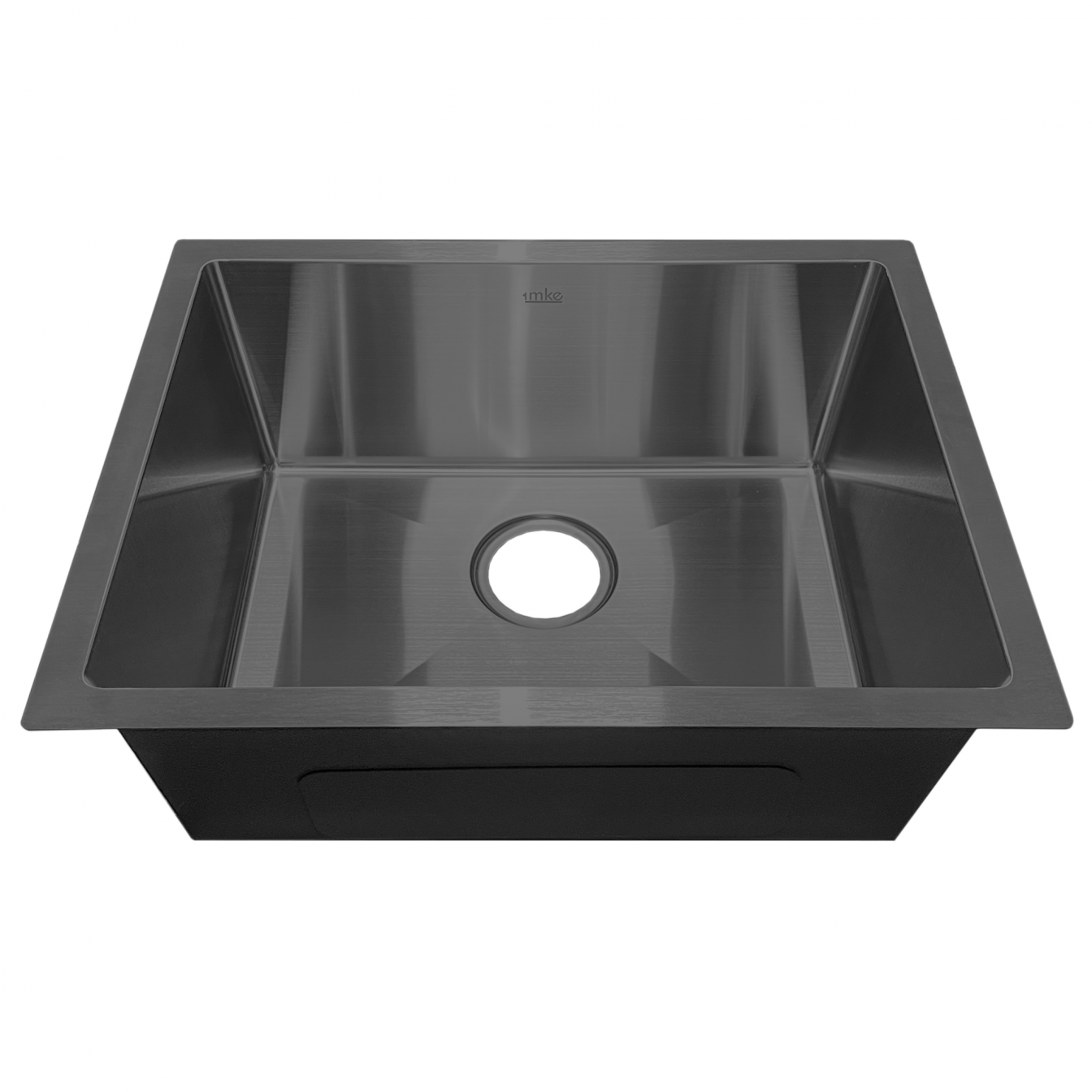 Lavaplatos, Acero Inoxidable, Negro, Una Fosa de 54.2x41.3x22, Imke