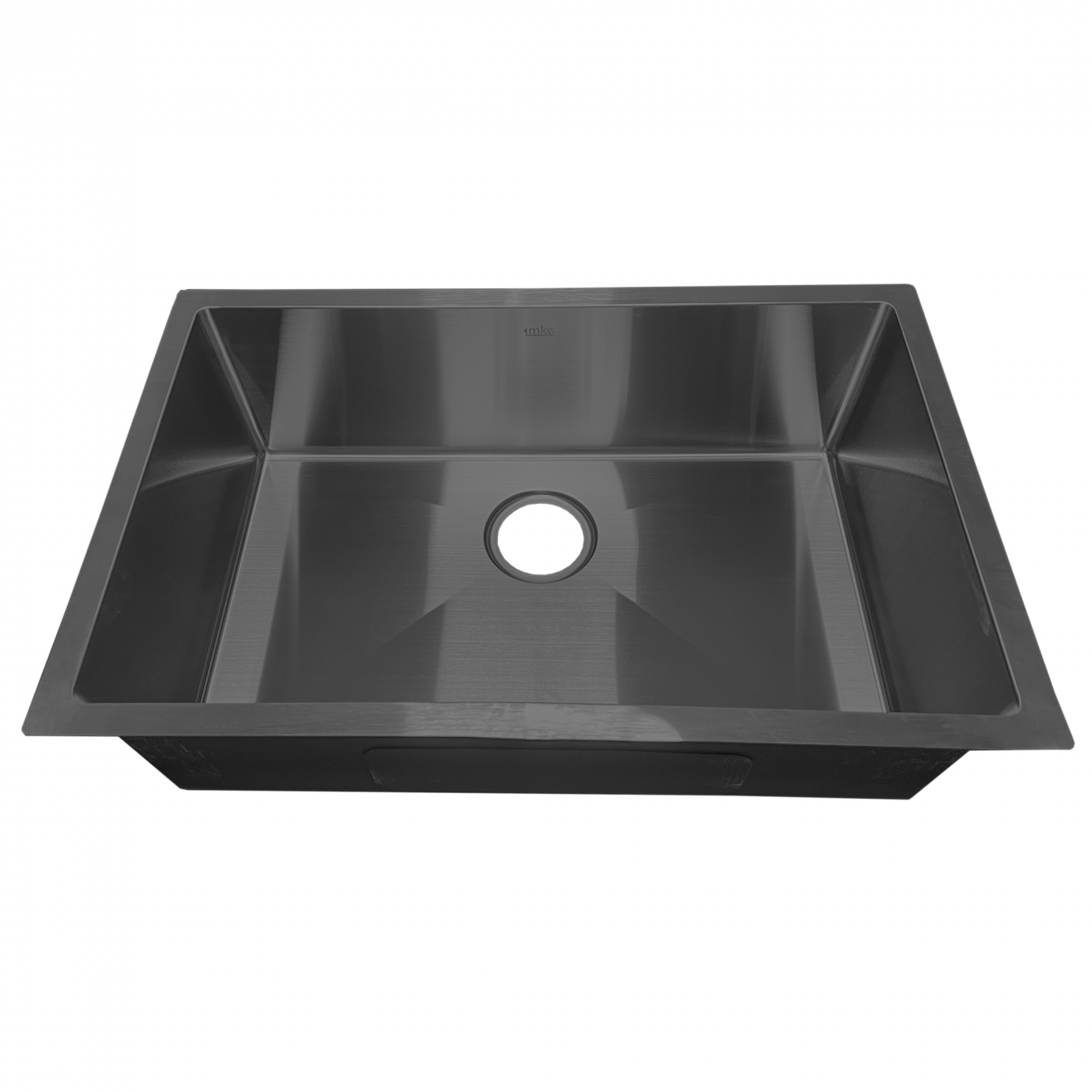 Lavaplatos, Acero Inoxidable, Negro, Una Fosa de 70x45x22, Imke