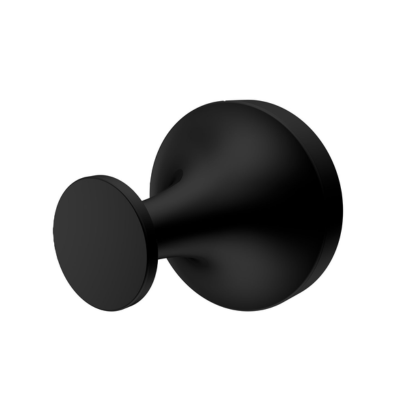 Forli, Gancho para Bata, Negro Mate, Imke