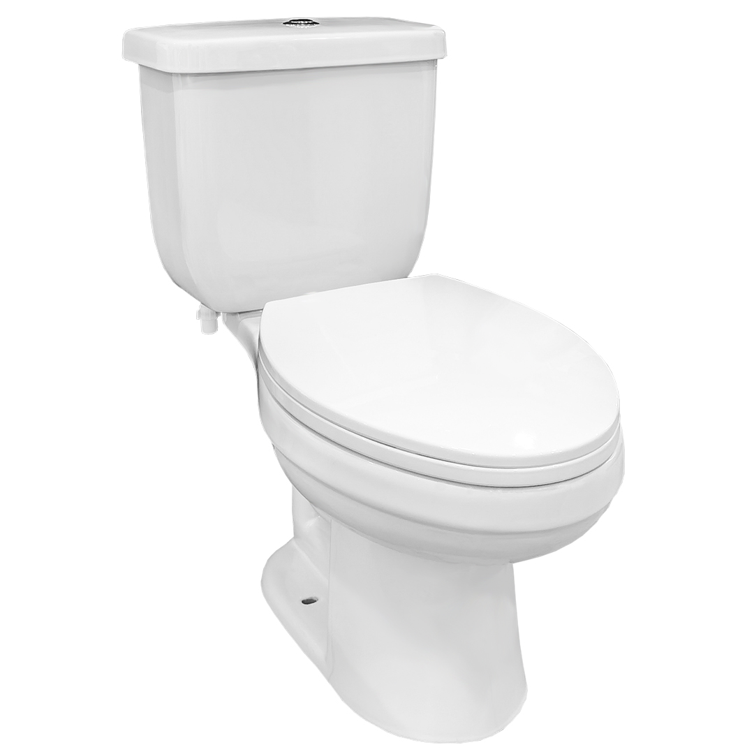 Teruel, Inodoro Elongado de Dos Piezas, Imke