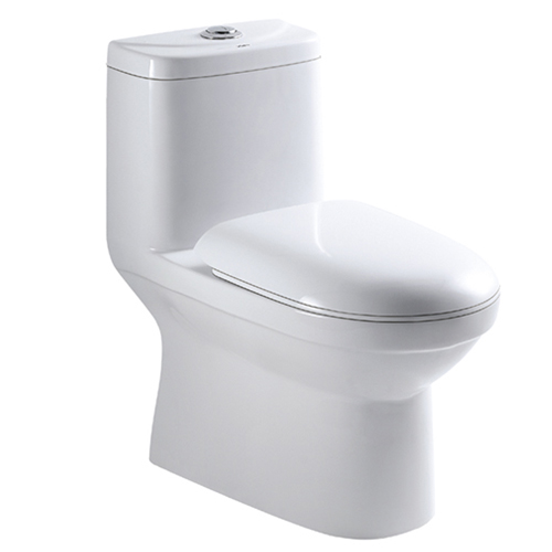 Malaga, Inodoro de Una Pieza, Blanco Esmaltado, Briggs