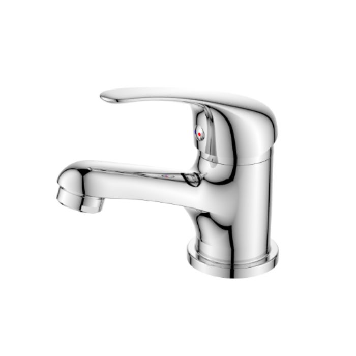 Terni, Mezcladora Caño Bajo, Cromado Pulido, Imke