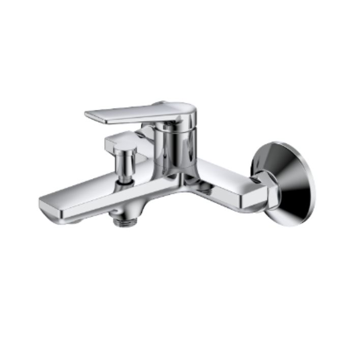 Vittoria, Mezcladora Expuesta para Tina y Ducha sin Teléfono, Cromado Pulido, Imke