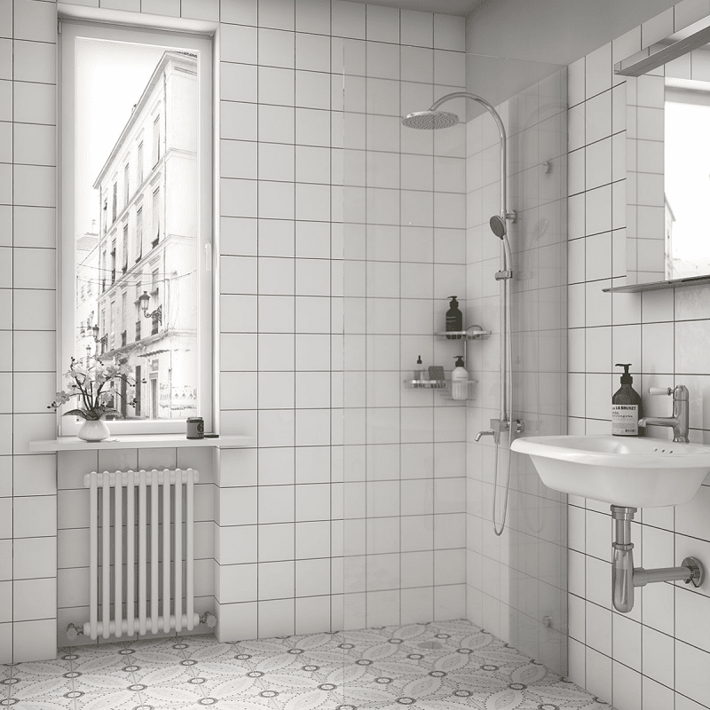 Plain Blanco, Azulejo, 20x20, Mate